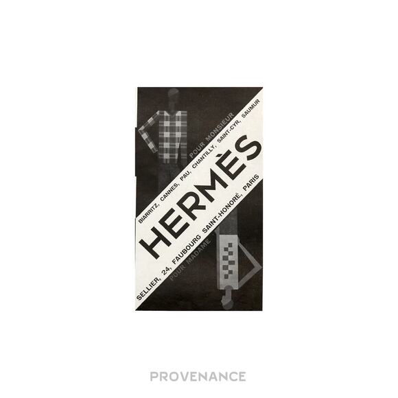 🔴 Hermes Antique Vintage Newsprint Ad - Ready to Wear - Picture 5 of 7